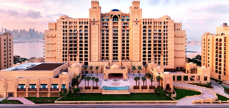 Закрытие пляжа в отеле Fairmont the Palm